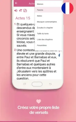 La Bible Darby android App screenshot 1